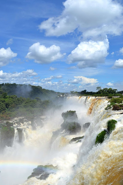 Brésil, Argentine, chutes d'iguaçu, iguazu, cascades