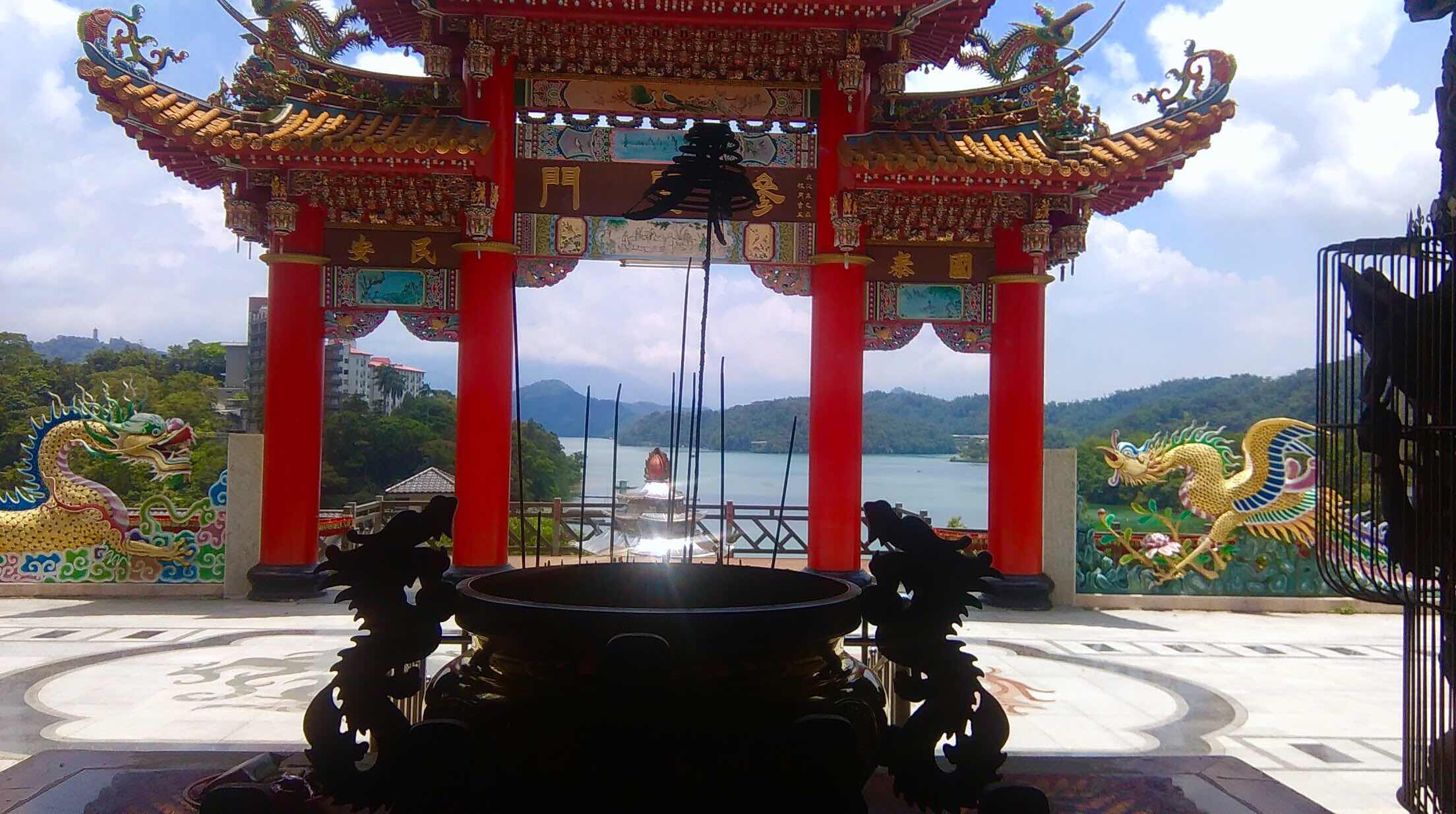 Longfeng Temple, Sun Moon Lake, Nantou, Taiwan