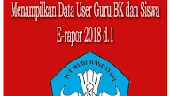 User Guru BP dan User Siswa Tidak Muncul