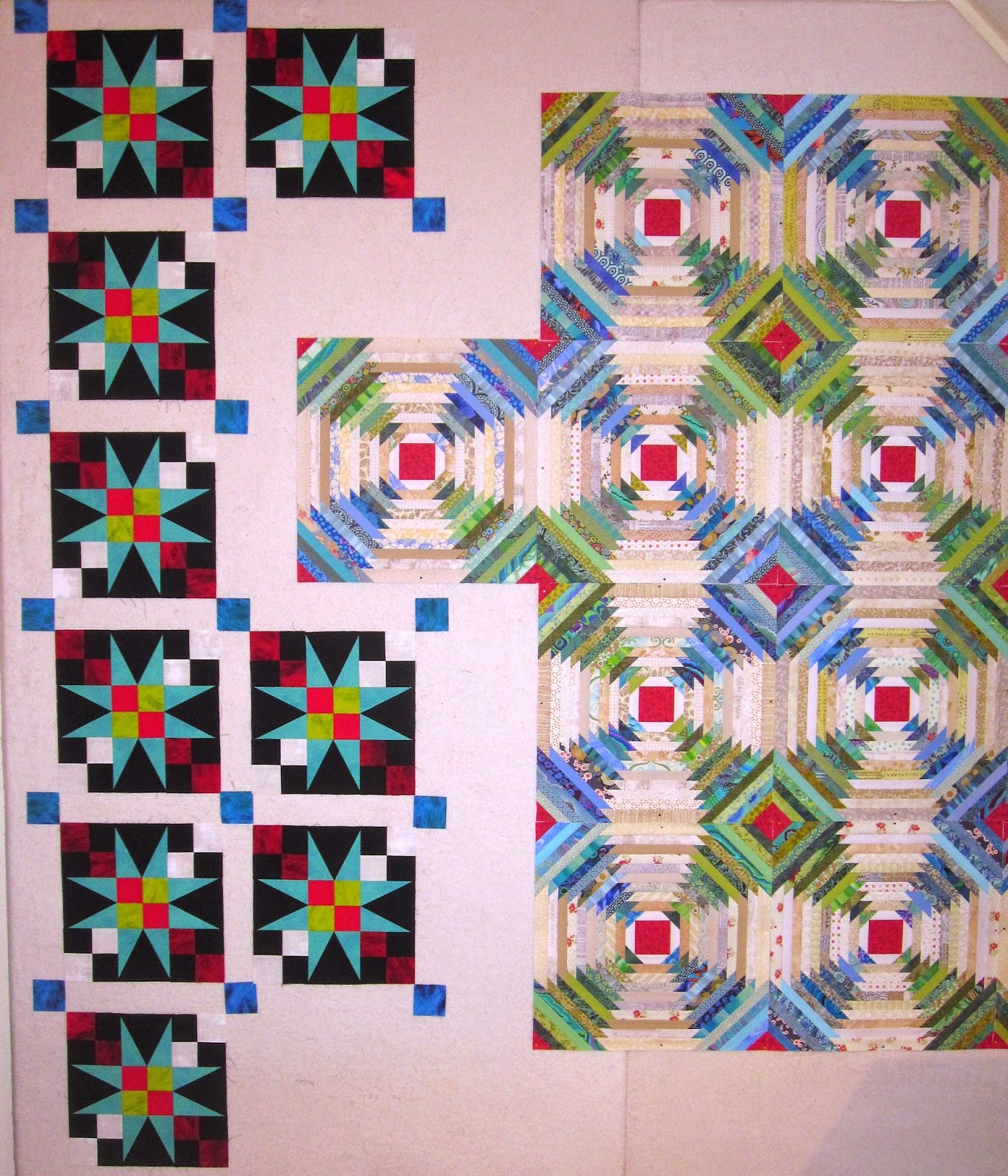 Rebecca Grace Quilting Amish Baby 54 40 Or Fight Blocks Finished
