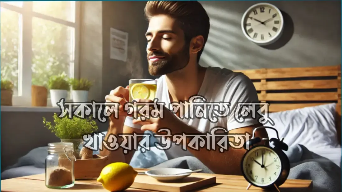 সকালে গরম পানিতে লেবু খাওয়ার উপকারিতা