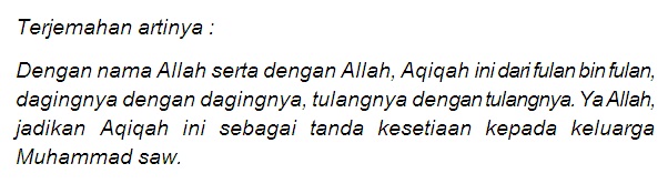 Bacaan Doa Aqiqah, Lengkap Arab, Latin, Artinya & Manfaat