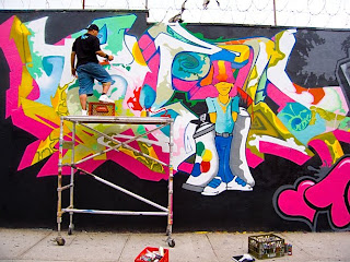 Colourfull Brooklyn Graffiti Murals