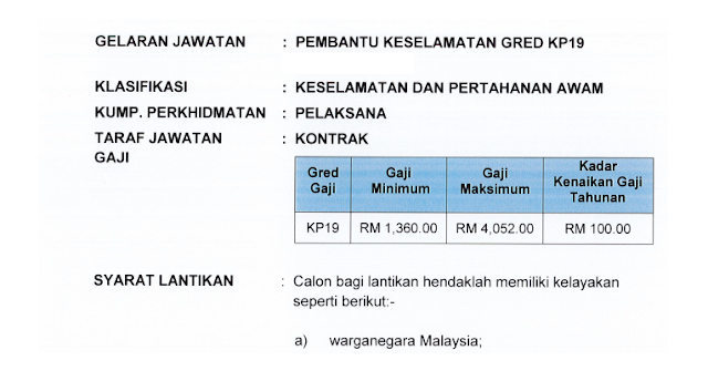 Jawatan Kosong di Kerajaan Negeri Johor