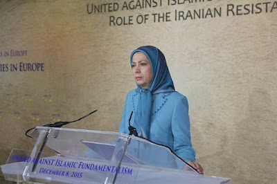  مریم رجوی ریئس جمهور برگزیده مقاومت ایران 
