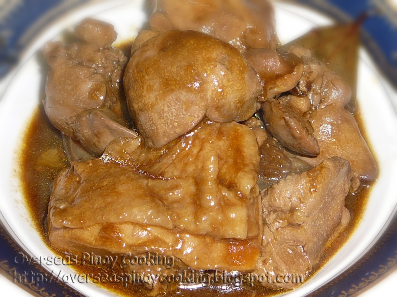 Chicken Adobo in Oyster Sauce