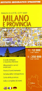 Milano 1:12.000. Provincia 1:250.000