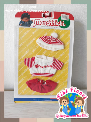 kiki Monchhichi vintage vêtements habits rare