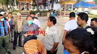 Warga Sukababo Sampaikan Sikap Protes BLT-DD Tidak Tepat Sasaran Kepada Bupati Karo