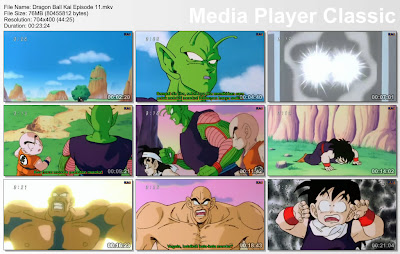 Download Film / Anime Dragon Ball Kai Episode 11 "Dapatkah Goku Tiba Tepat Waktu? Pertarungan Kembali Setelah 3 Jam!"  Bahasa Indonesia