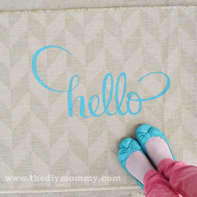 A "Hello" mat is the new "Welcome" mat!