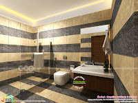 Kerala Home Design Interior Bathroom