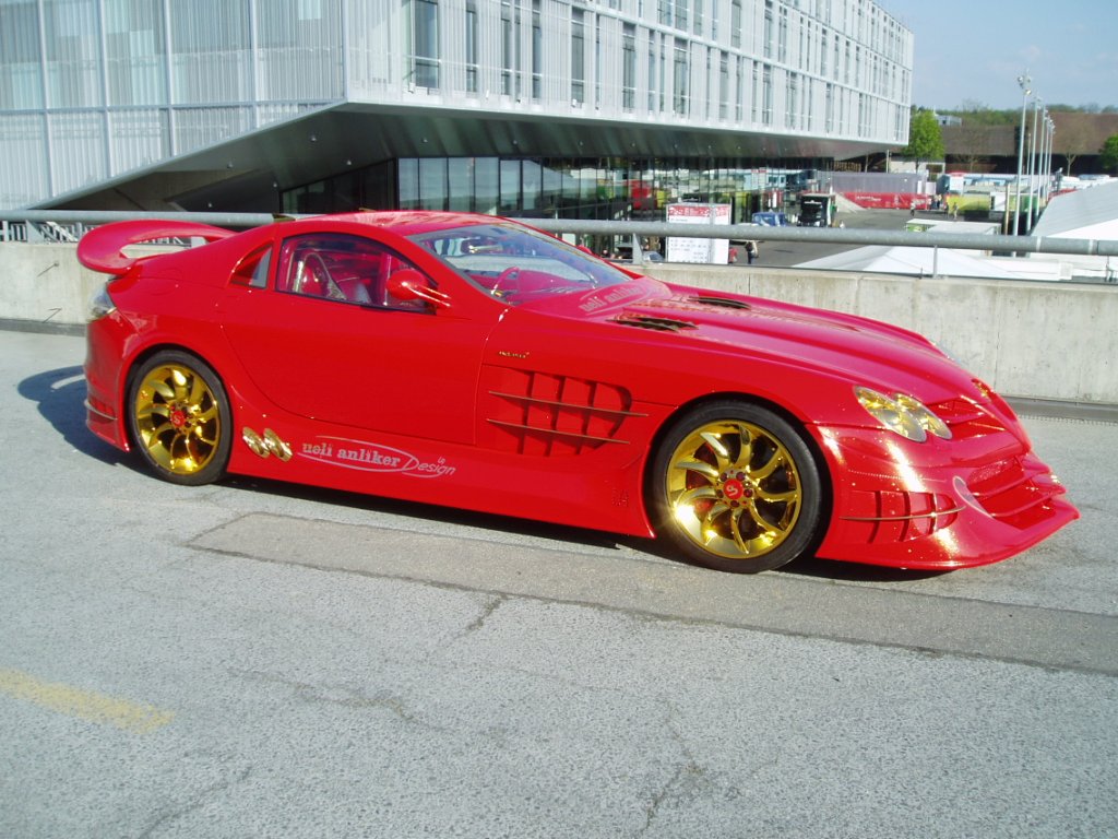 Mclaren Car With 24k Gold Coating Locker 911