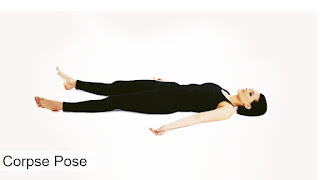 Best yoga for women to make her bone strong, Corpse pose