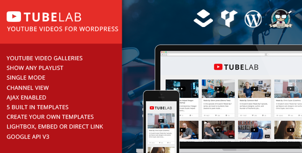 Download Tubelab – YouTube Wordpress Plugin