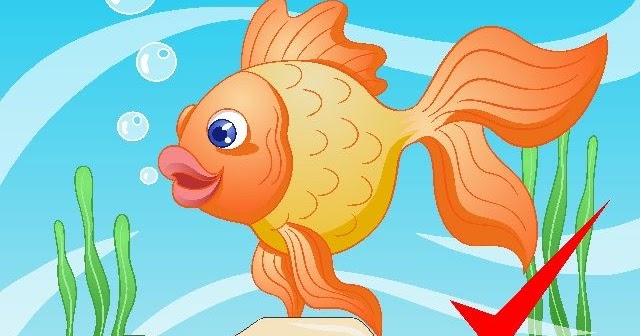 23 Gambar Ikan Di Akuarium Kartun Gambar Kartun Mu