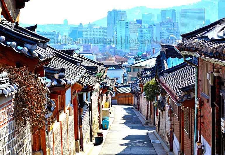 Desain Rumah  Sederhana  Ala  Korea  Dengan Model Hanok dan AC 