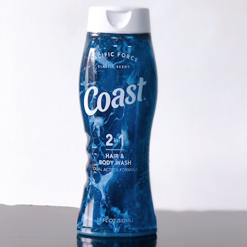 Sữa tắm coast sữa tắm nam 2in1 Coast Hair & Body Wash Classic Scent 532ml Pacific Force