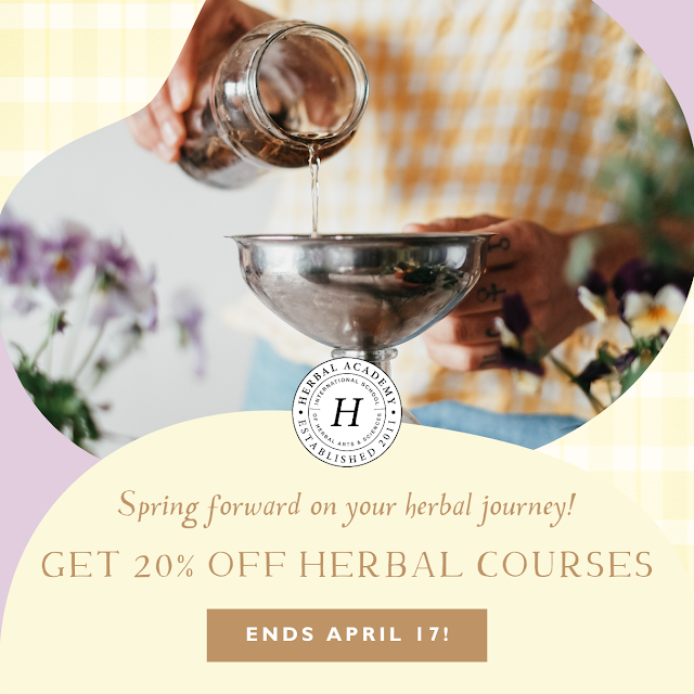 Herbalist Day Course Sale: 20% Off Sitewide!