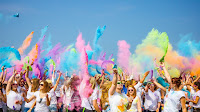 Colorful Holi