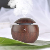 wooden Cool Mist Humidifiers Essential Oil Diffuser Aroma Air