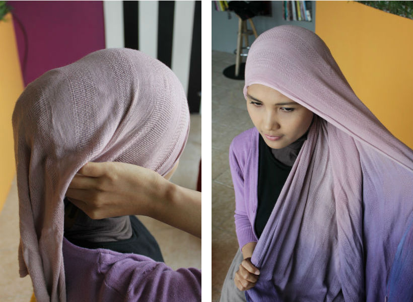 Hijabers Tutorial Sakinah : Tutorial Hijab Bergelombang