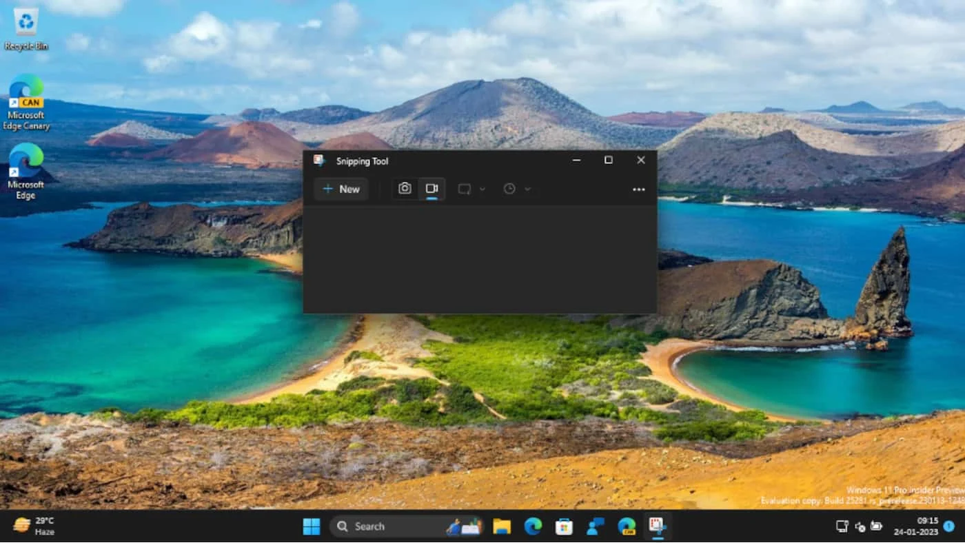 Snipping Tool on Windows 11 can now pause screen recording