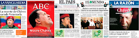 Portadas La Vanguardia, ABC, El País, El Mundo, La Razón