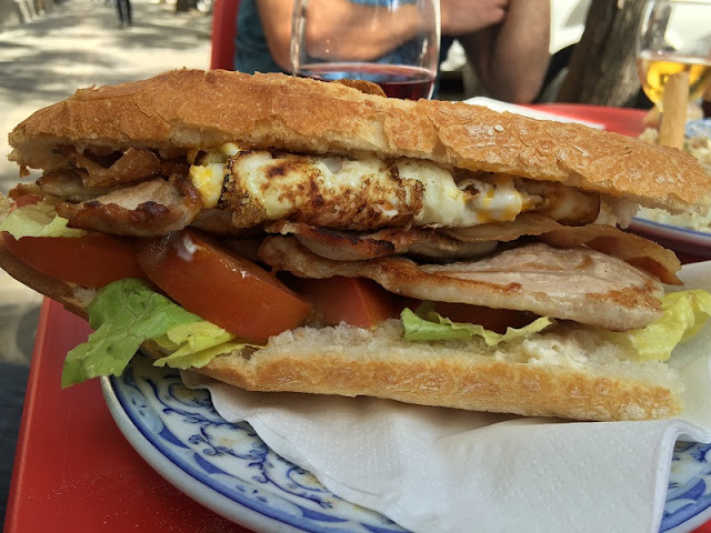 Chivito del restaurante JM