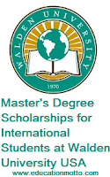 Master Degree USA Scholarship, Scholarship, International, USA, Walden University, Description, Eligibility Criteria, Method of Applying, Application Deadline, 
