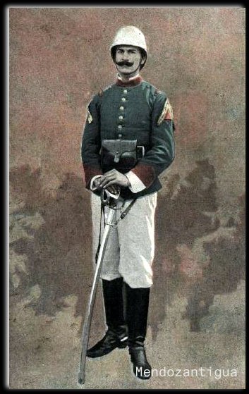 Ejercito Argentino, SOLDADO DE CABALLERÍA ( año 1901 ...