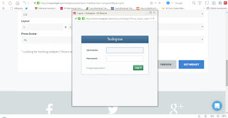 tutorial cara memasang widget instagram di blogger