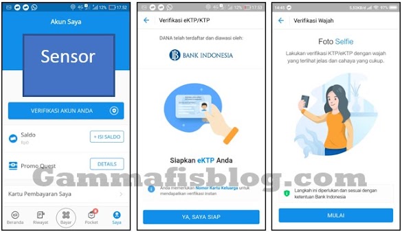 Cara Daftar Akun DANA Premium Menggunakan HP Android Terbaru 2019