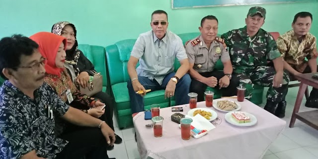 DANRAMIL HADIRI PELEPASAN KEPALA UPTD P & K POLOKARTO