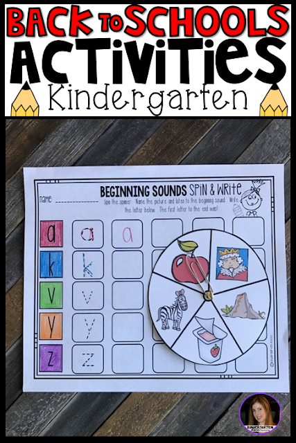 Are you looking for back to school, first week of school and getting ready for kindergarten centers and activities for you students or child.  Then Back to School Centers and Activities is what you're looking for!