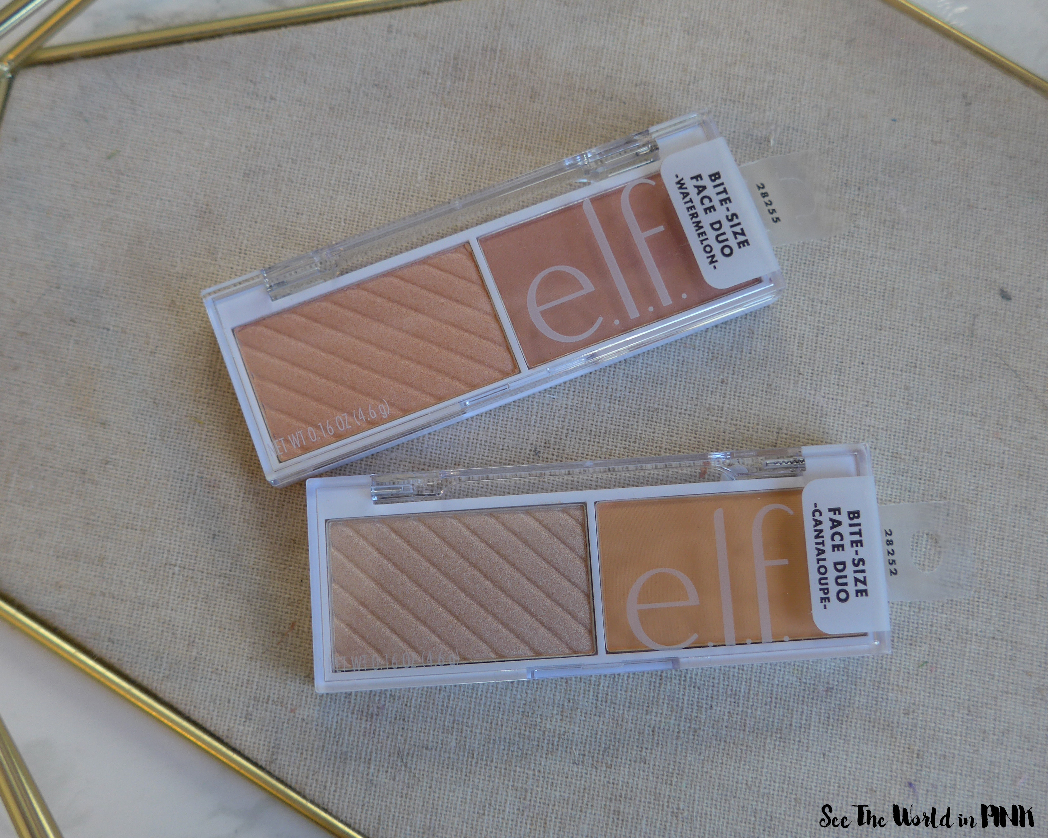 ELF Cosmetics - Huge Swatch & Thoughts Post ~ Primer Infused Bronzer, Hydrating Camo Concealer, Bite Size Duos, Monochromatic Multi-sticks and More!