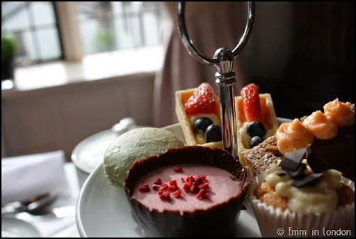 Sweets at the Laura Ashley Afternoon Tea