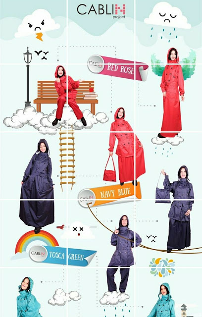 Jas Hujan Muslimah