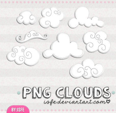  Free Clouds Design Elements Download