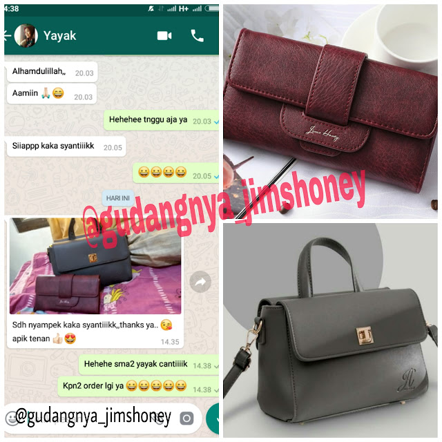 Testimoni Dompet Jimshoney Ellen Wallet