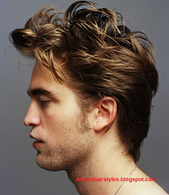 Robert Pattinson Hairstyle - Cool Messy Hairstyles