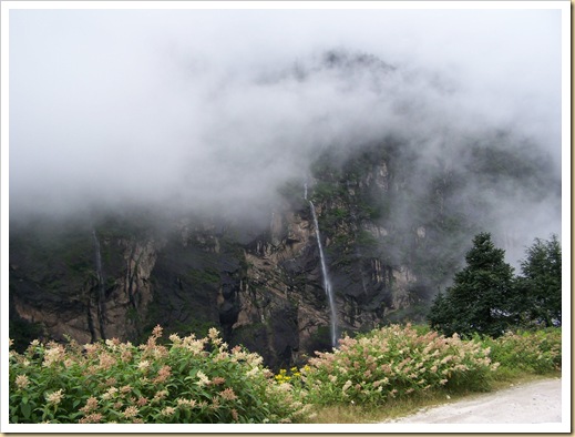 Zhangmu, la carretera bordeada de flores.