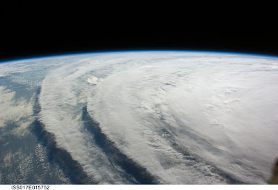 Hurricane Ike from the International Space Station, photo by NASA