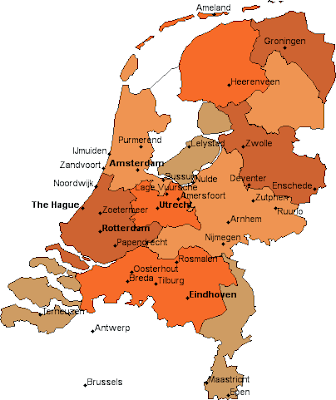 Map of Netherlands 5