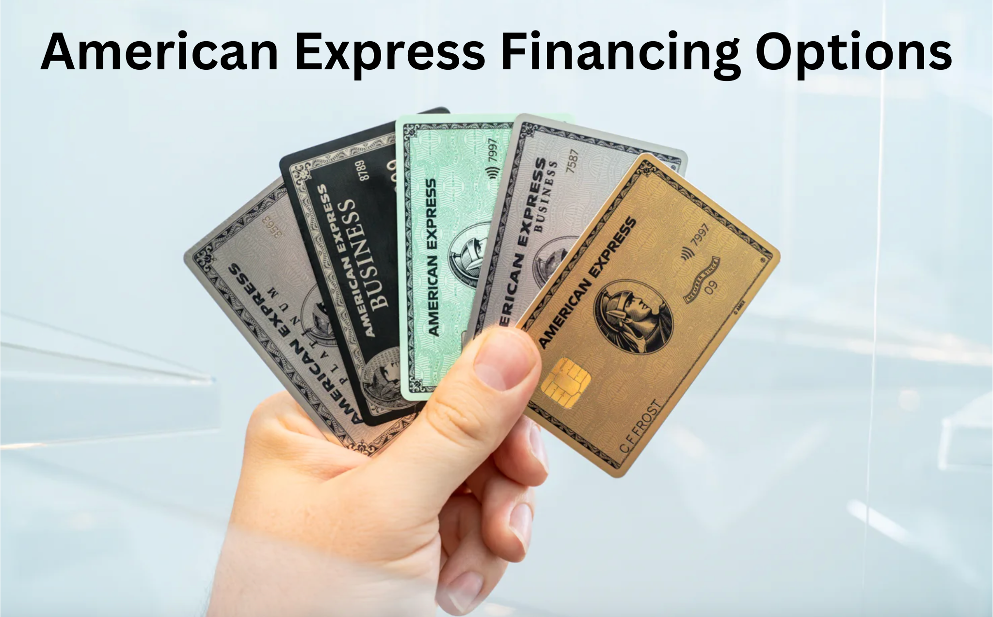 American Express Financing Options
