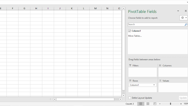 How to Create a Pivot Chart in Excel