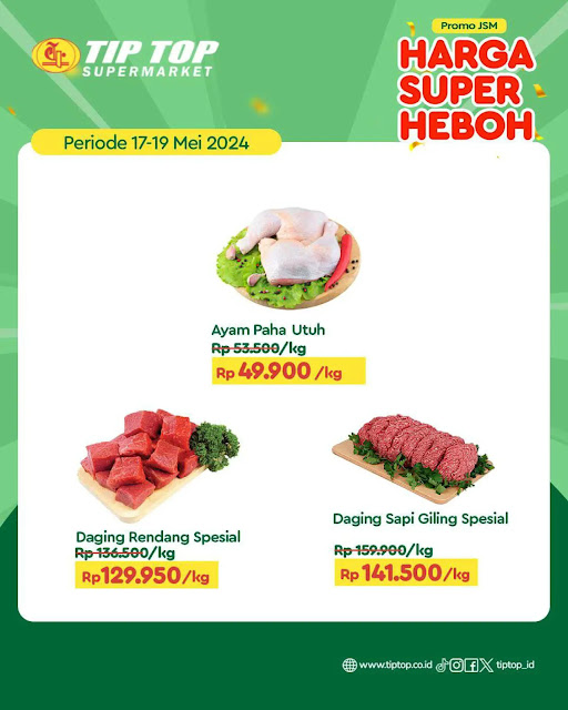 Promo JSM TIP TOP Supermarket 17 - 19 Mei 2024