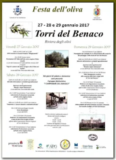 Festa dell'oliva 27-28-29 gennaio Torri del Benaco 2017