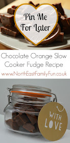 Terry's Chocolate Orange Slow Cooker Fudge Recipe - A Homemade & Edible Christmas Gift 