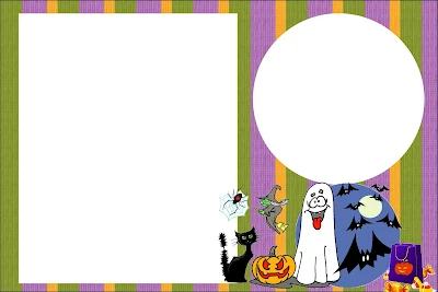 Halloween: tarjetas para imprimir gratis. 